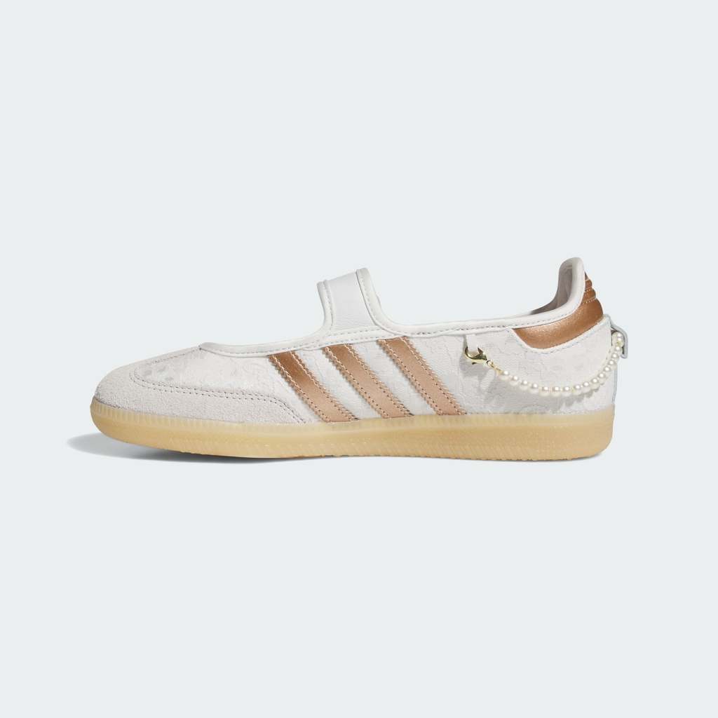 Adidas Samba JANE Crystal White Supplier Colour Acid Orange LA6407