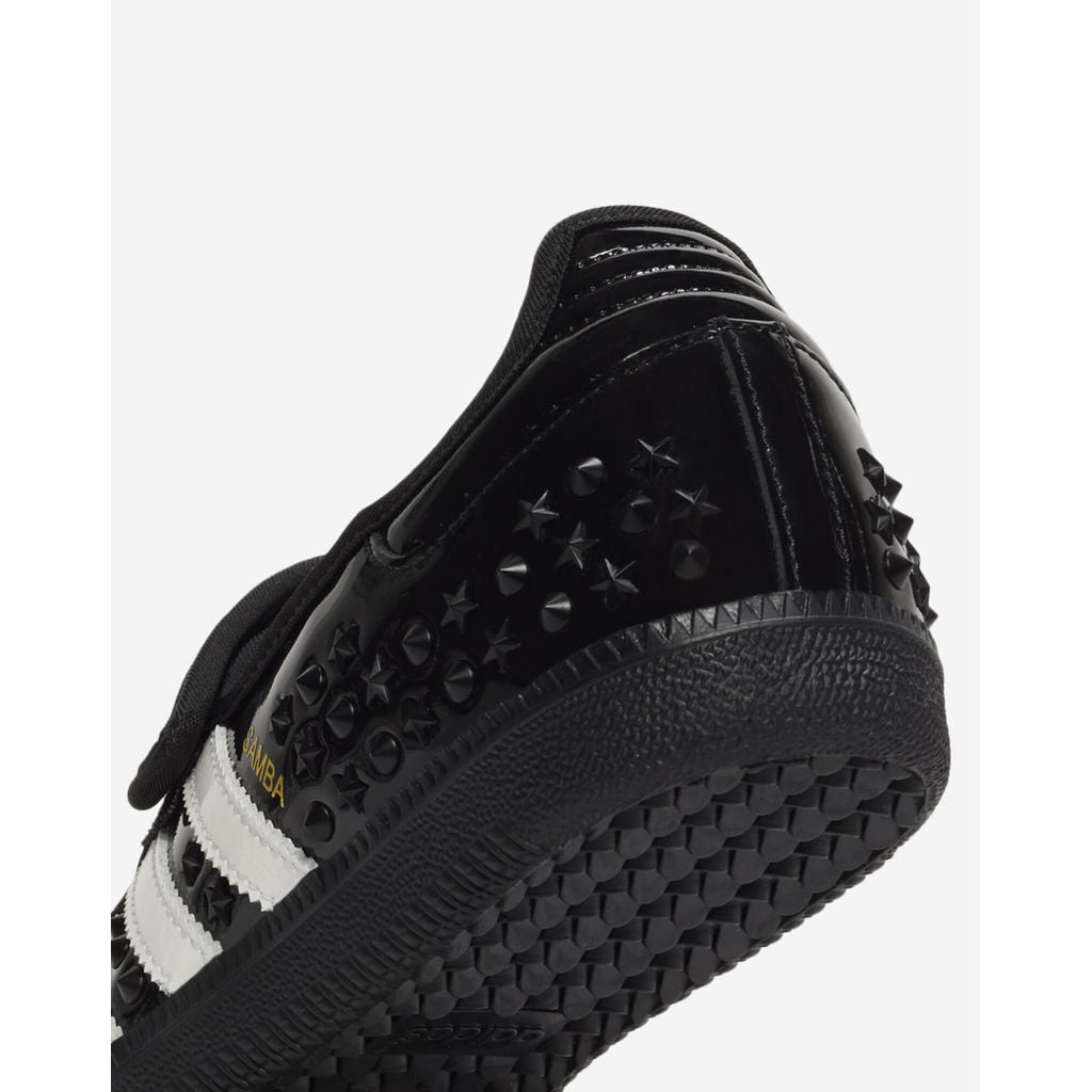 Adidas Samba JANE Studs Patent Core Black Cloud White KZ6232
