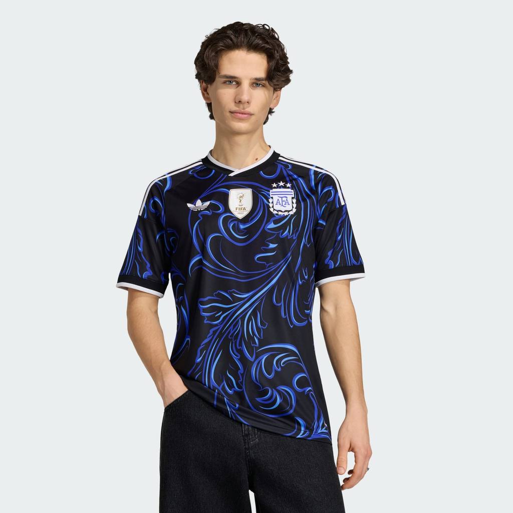 Adidas Argentina 26 AWAY Jersey Black Lucid Blue Blue Burst JM8395