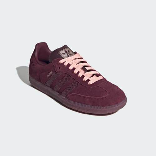 Adidas Samba OG Maroon Grey KJ2312