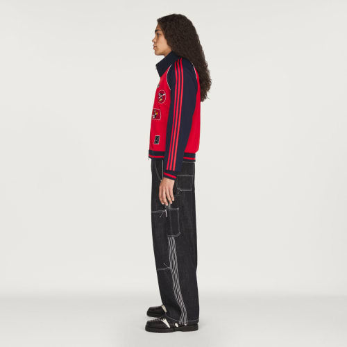 Adidas Track Top x Brain Dead Disney Better Scarlet KR5176