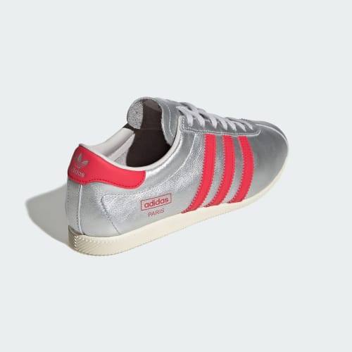 adidas PARIS Silver Metallic Pure Ruby Grey One KH9326