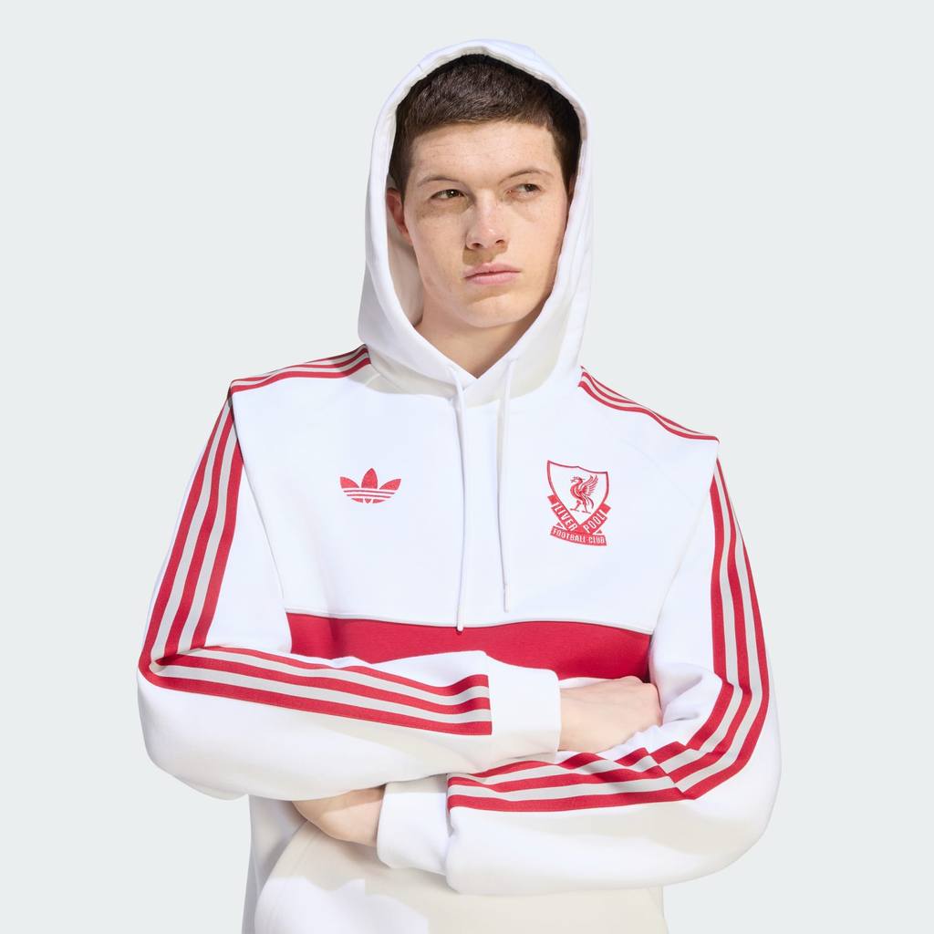 Adidas Sweatshirt Hoodie Liverpool FC White KG2904