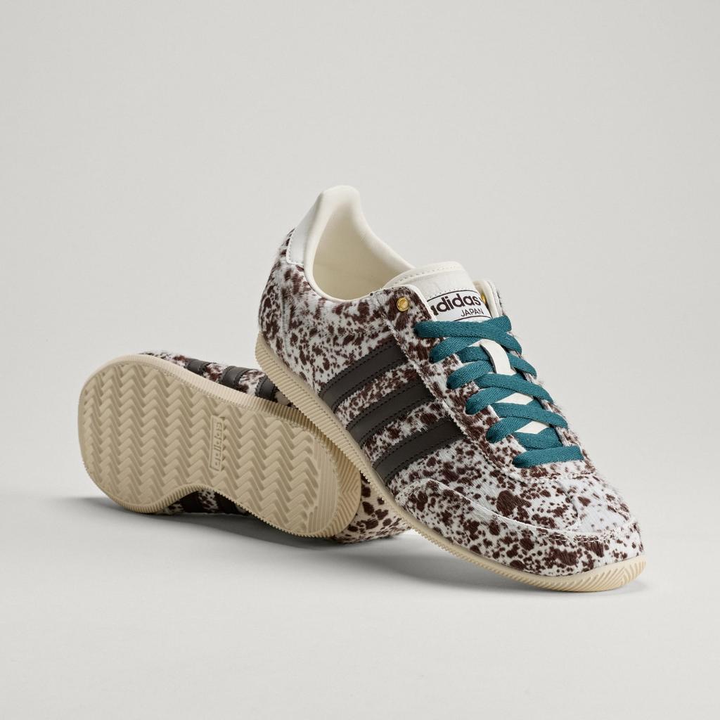 Adidas Japan Pony Print Off White Dark Brown Gold Metallic KJ2397