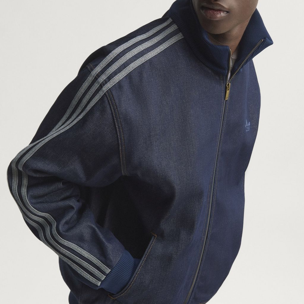 Adidas ADICOLOR Firebird Raw Denim Track Top INDIGO Denim KS4971