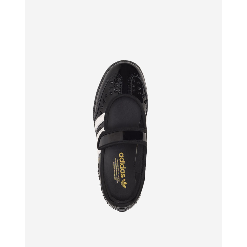 Adidas Samba JANE Studs Patent Core Black Cloud White KZ6232
