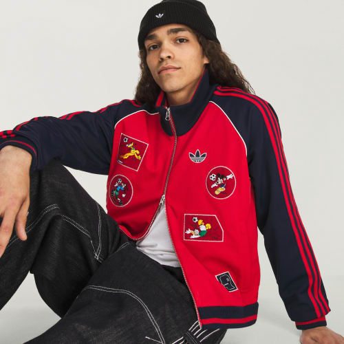 Adidas Track Top x Brain Dead Disney Better Scarlet KR5176