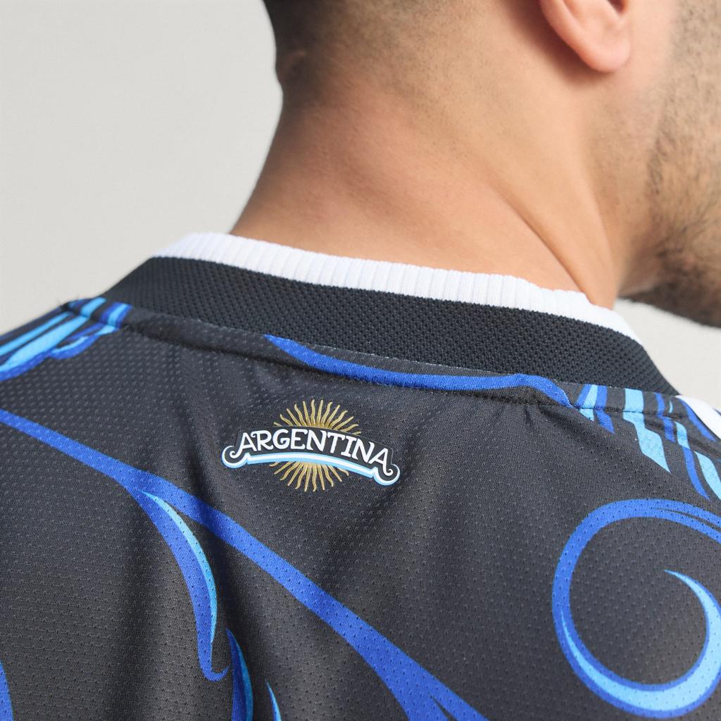 Adidas Argentina Away 26 Authentic Jersey Black Lucid Blue Blue Burst JM5901