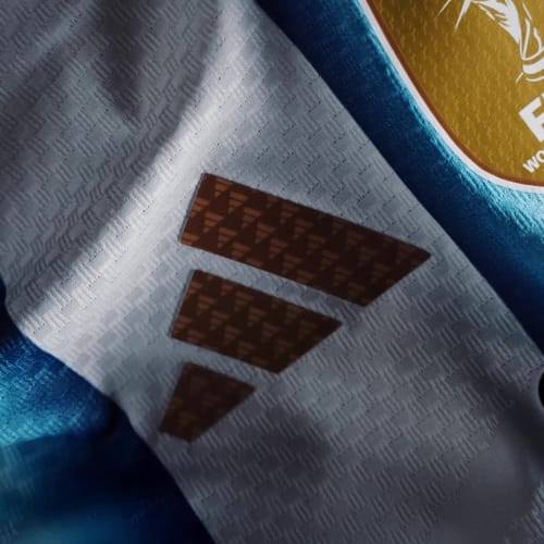 Adidas Argentina 26 Home Authentic Player Issue Jersey White Icey Blue Light Blue JM5897