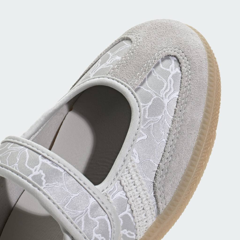 Adidas Samba JANE Silver Metallic Grey One Gum KK0924
