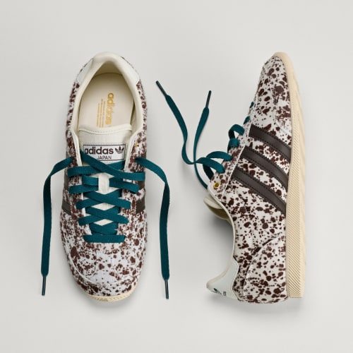 Adidas Japan Pony Print Off White Dark Brown Gold Metallic KJ2397