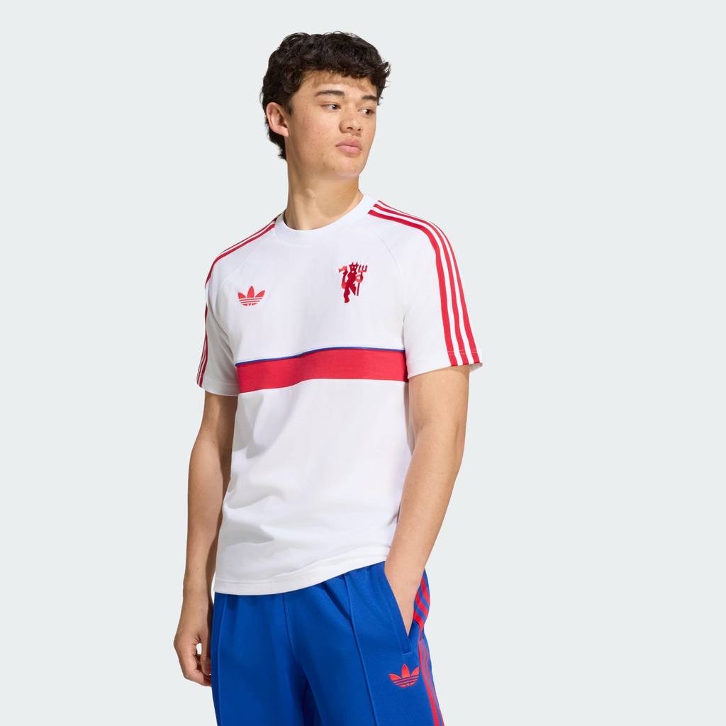 Adidas Manchester United T-Shirt White KG6351