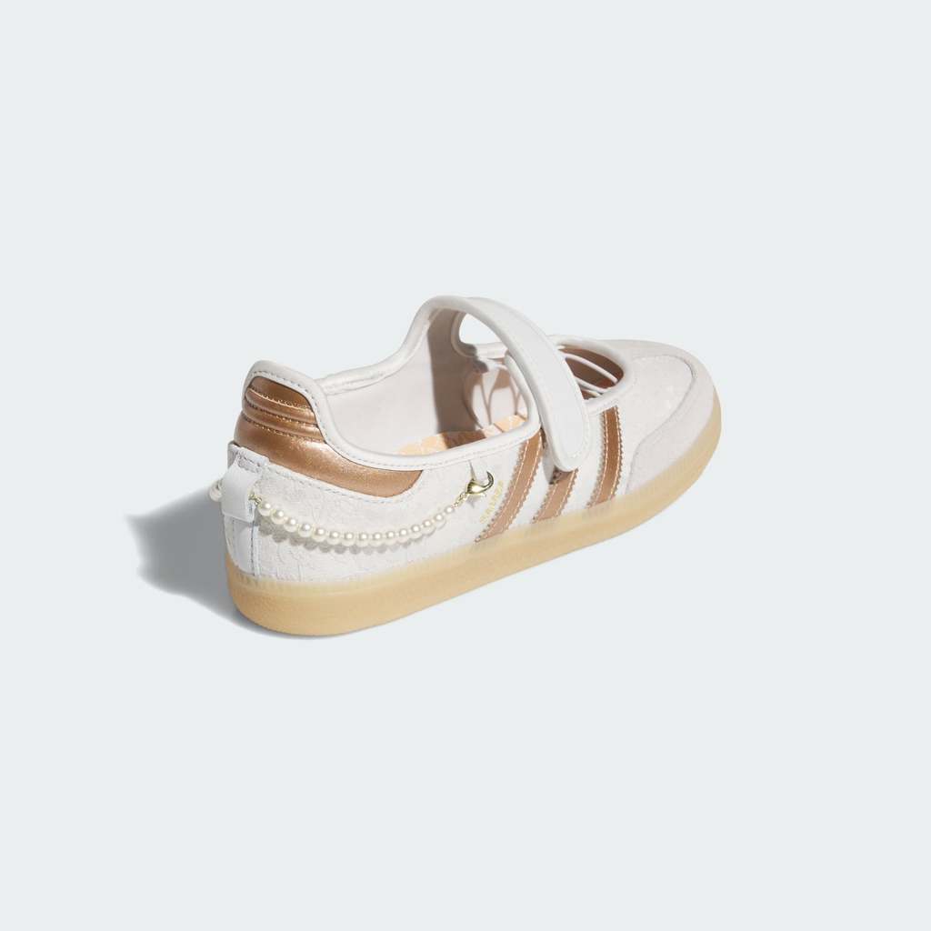Adidas Samba JANE Crystal White Supplier Colour Acid Orange LA6407