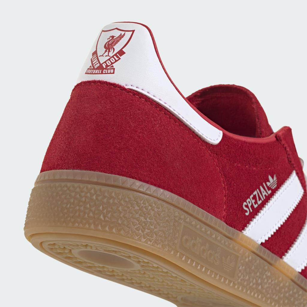 Adidas Spezial Handball Liverpool FC Strawberry Red Cloud White Grey Two KK3018