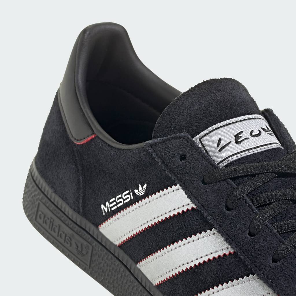 Adidas SPEZIAL HANDBALL MESSI Core Black Silver Metallic Pure Ruby KI4548