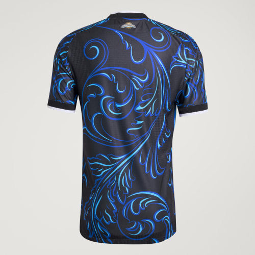 Adidas Argentina Away 26 Authentic Jersey Black Lucid Blue Blue Burst JM5901