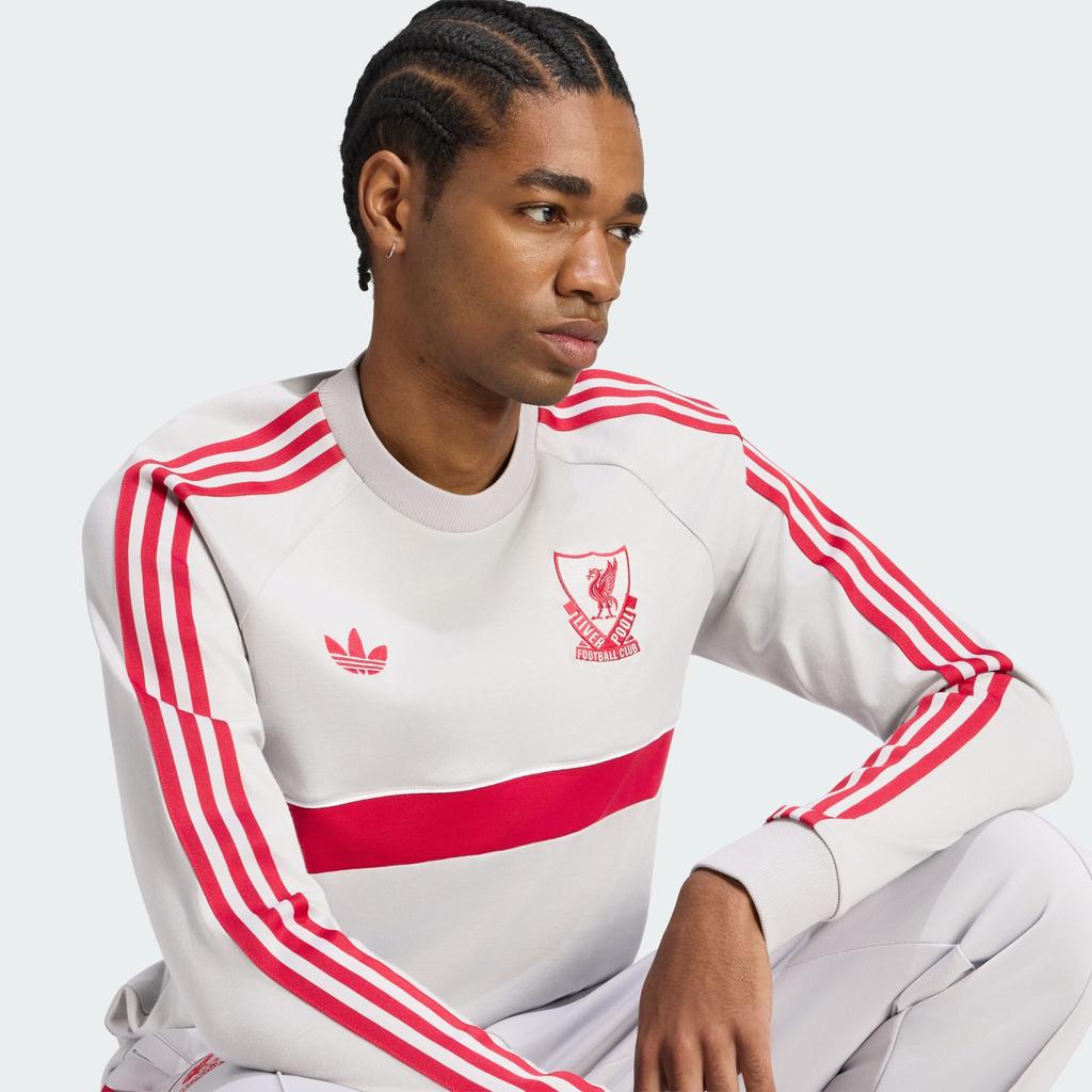 Adidas T-Shirt Liverpool FC Long Sleeve Grey Two KS6757