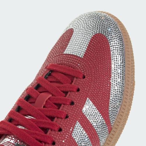 adidas SAMBA OG Team Victory Red Silver Metallic Gum KI8132