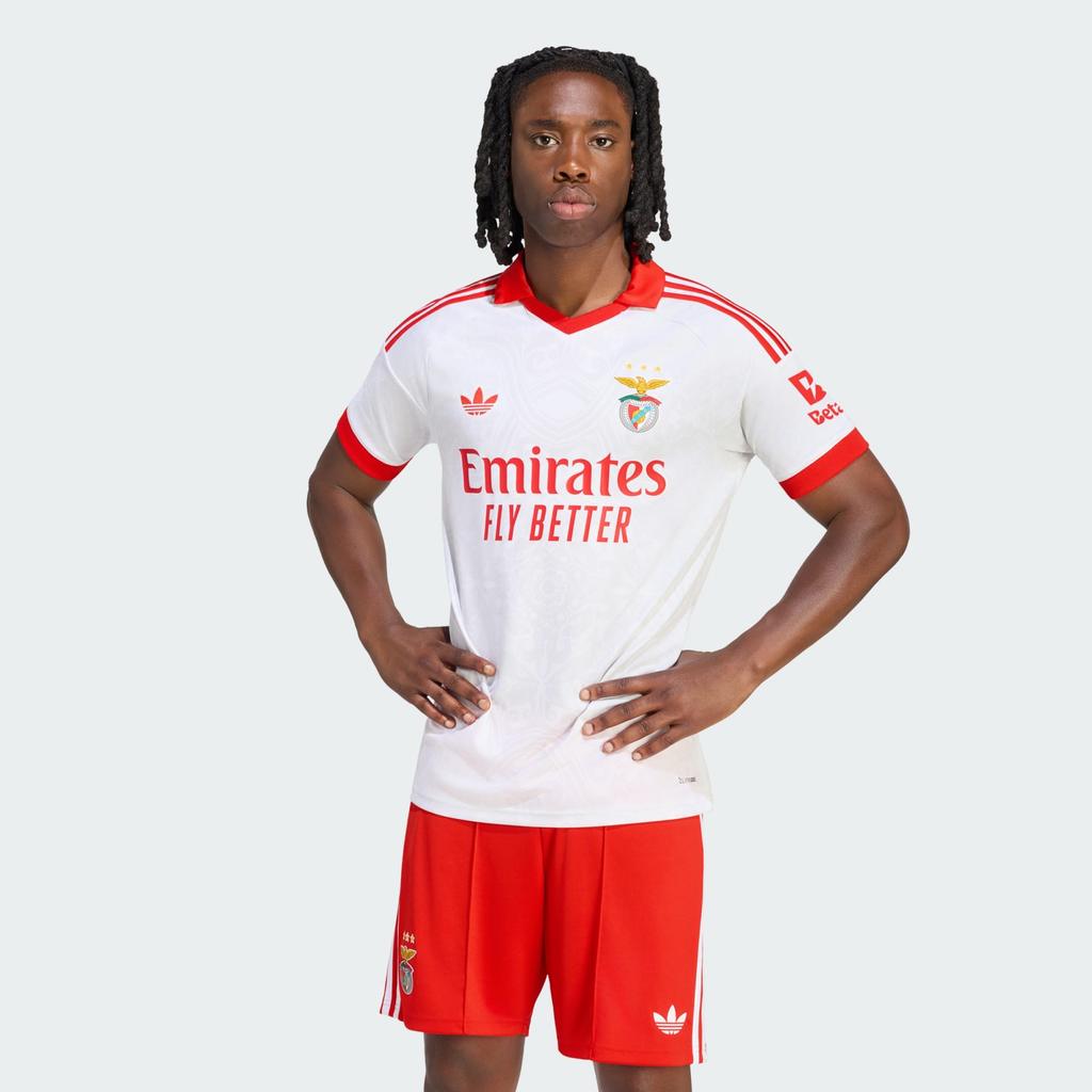 Adidas SL Benfica Away Jersey 26/27 White KB2024