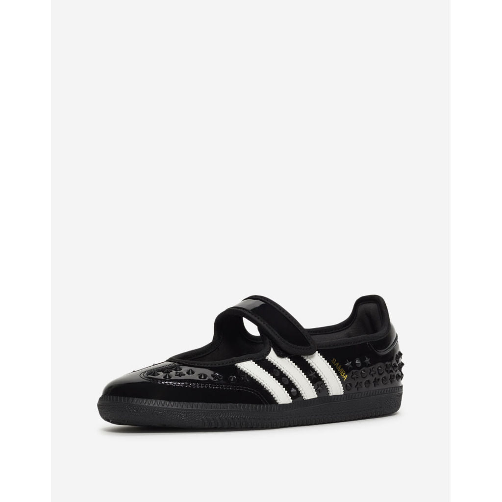 Adidas Samba JANE Studs Patent Core Black Cloud White KZ6232