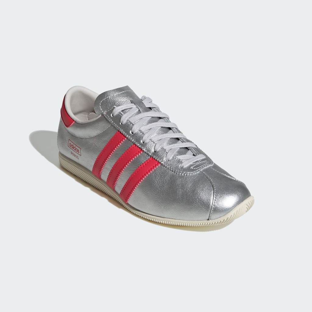adidas PARIS Silver Metallic Pure Ruby Grey One KH9326