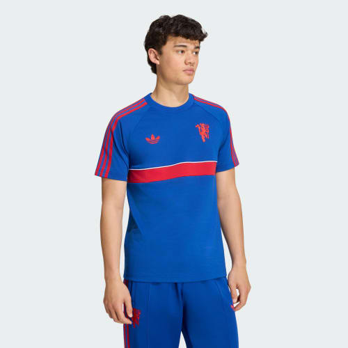Adidas Manchester United T-Shirt Royal Blue KH4815