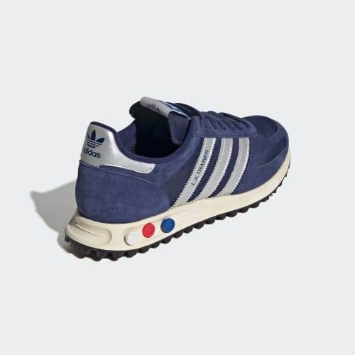 Adidas LA Trainer OG Dark Blue Silver Metallic Off White JR7171