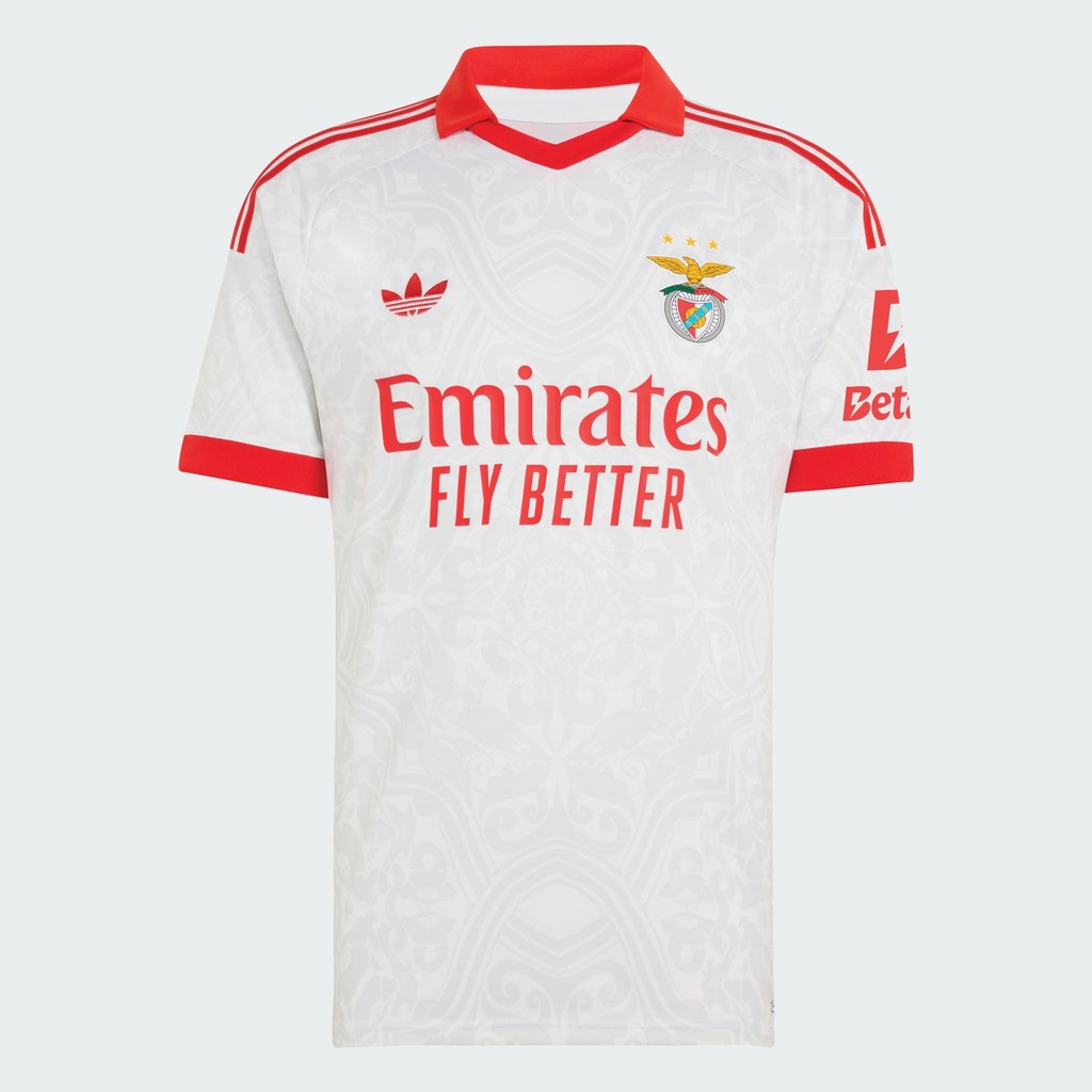 Adidas SL Benfica Away Jersey 26/27 White KB2024