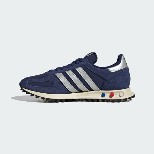 Adidas LA Trainer OG Dark Blue Silver Metallic Off White JR7171