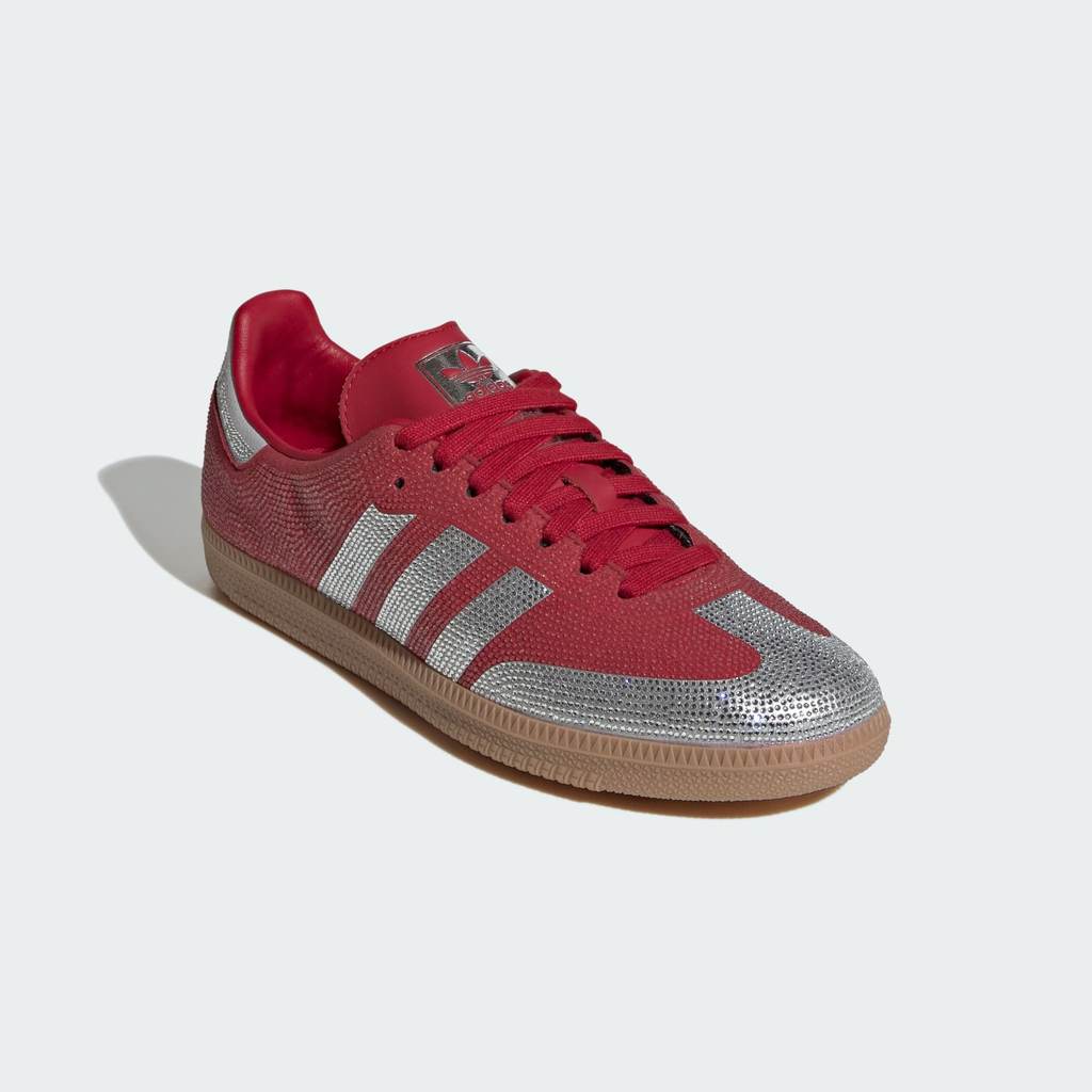 adidas SAMBA OG Team Victory Red Silver Metallic Gum KI8132