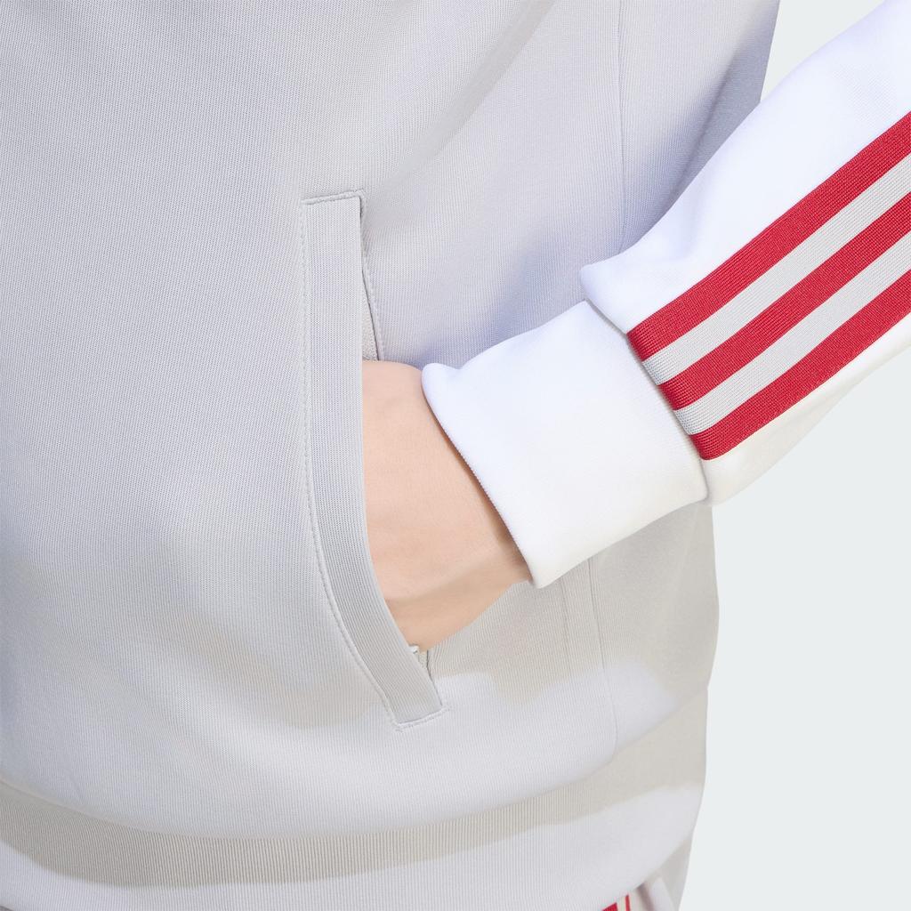 Adidas Liverpool FC Track Top White Grey Two KG2901
