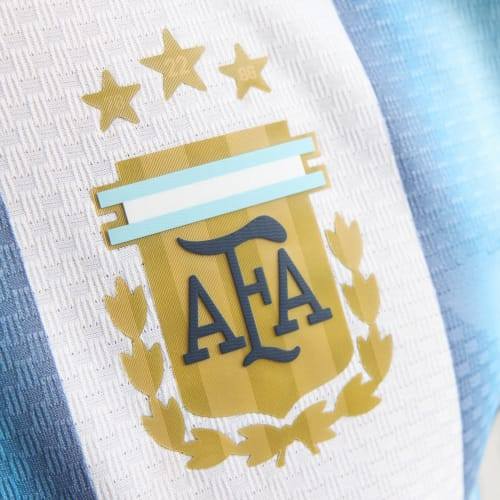 Adidas Argentina 26 Home Authentic Player Issue Jersey White Icey Blue Light Blue JM5897