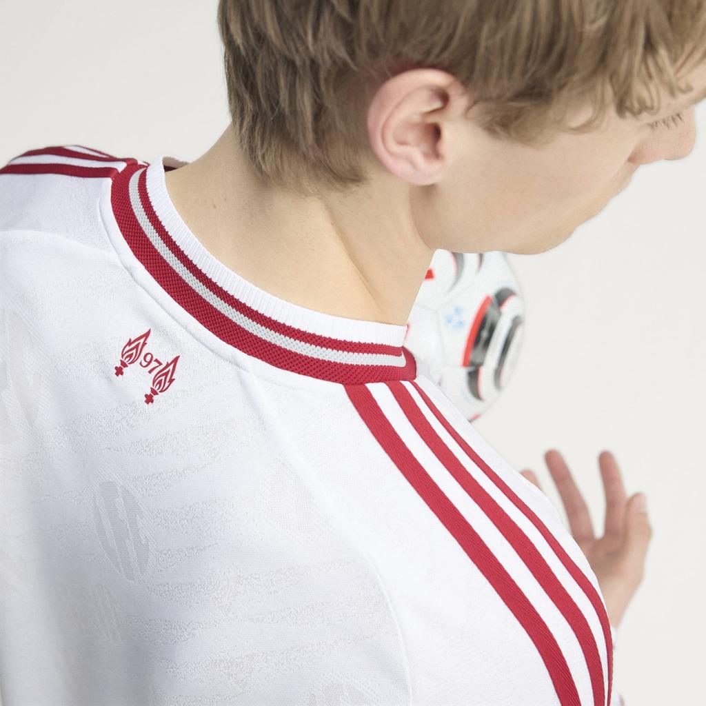 Adidas Liverpool FC 26/27 Away Authentic Jersey Longsleeve White KB8308