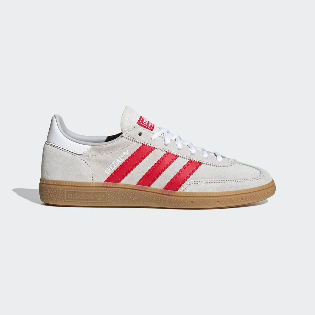 Adidas Spezial Handball Liverpool Grey Two Strawberry Red Cloud White KK3017