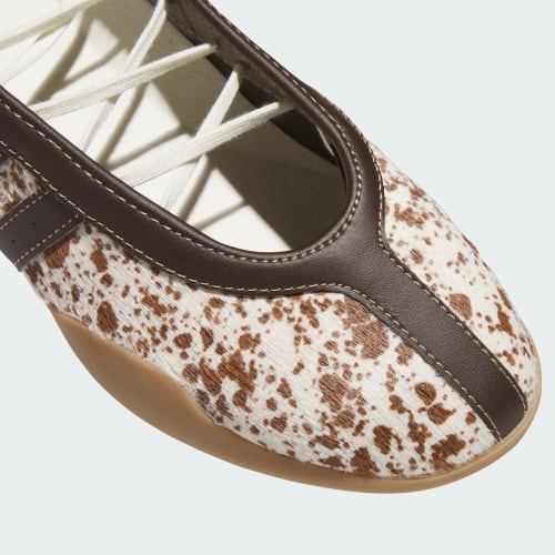 Adidas Taekwondo Mei Ballet Animal Print Off White Dark Brown Gum KI0402