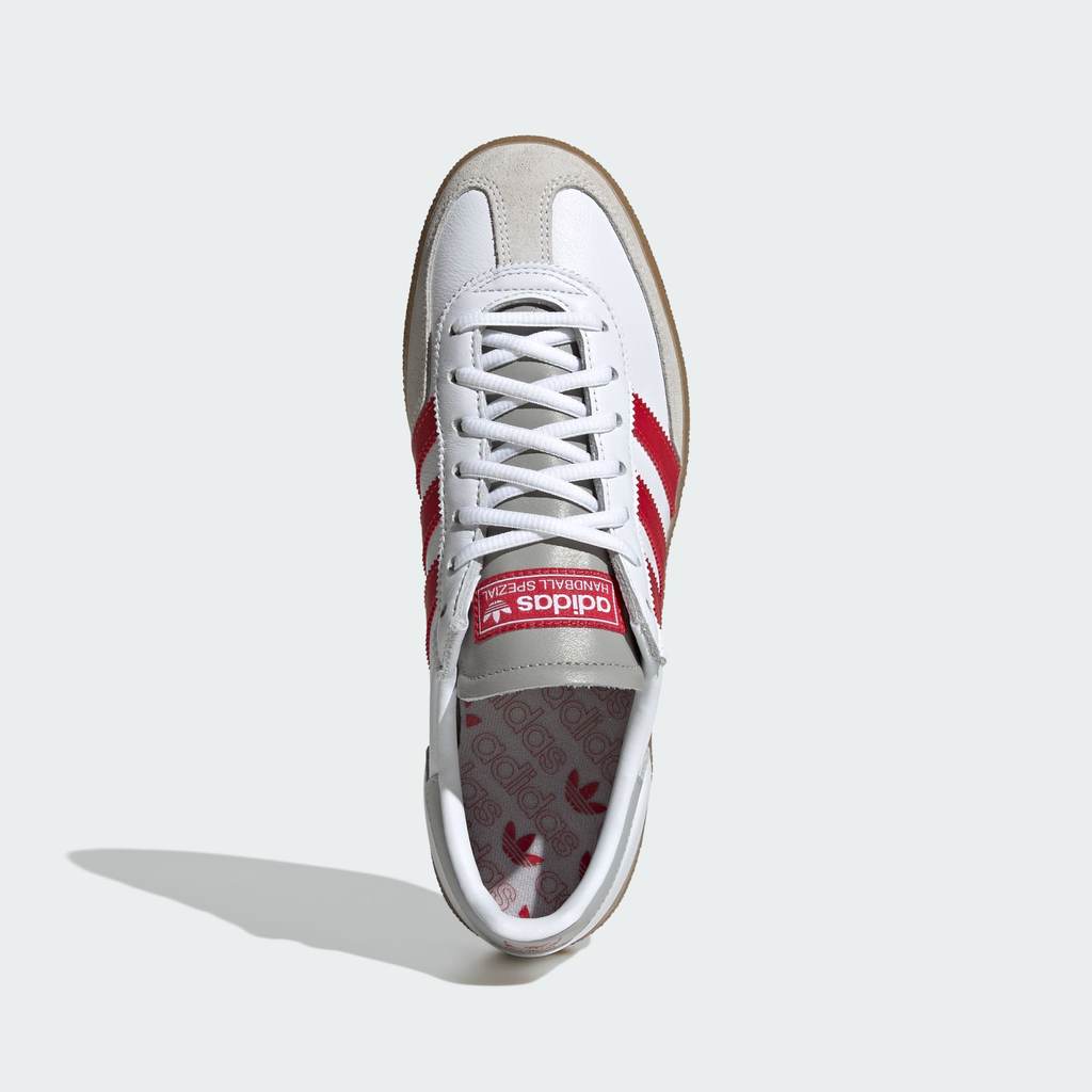 Adidas Spezial Handball Liverpool Cloud White Strawberry Red Grey Two KI5241