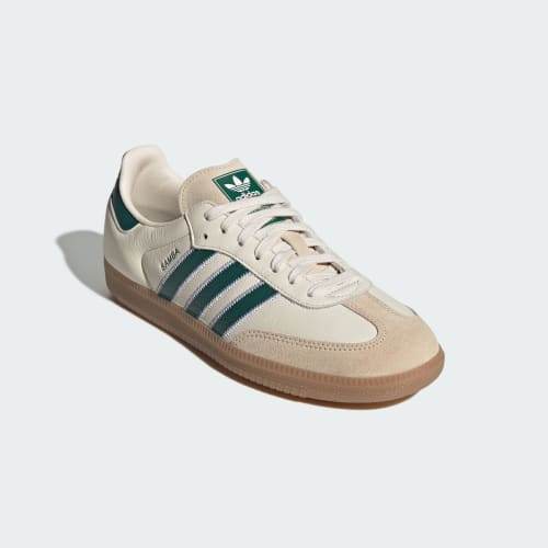 Adidas Samba OG Cream White Collegiate Green Gum KK2277