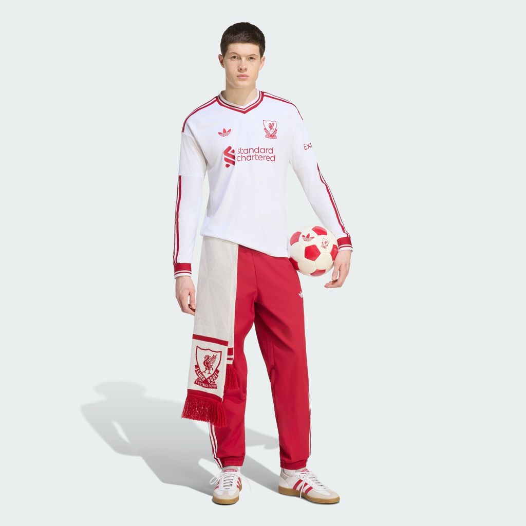 Adidas Liverpool FC 26/27 Away Jersey Longsleeve White KB8292