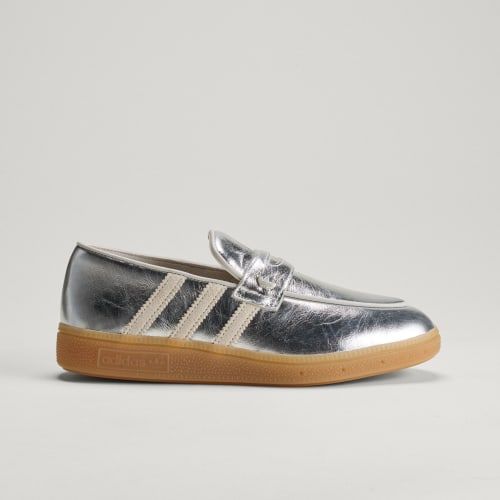 Adidas Spezial Handball Loafer Silver Metallic Off White Grey One KK2787