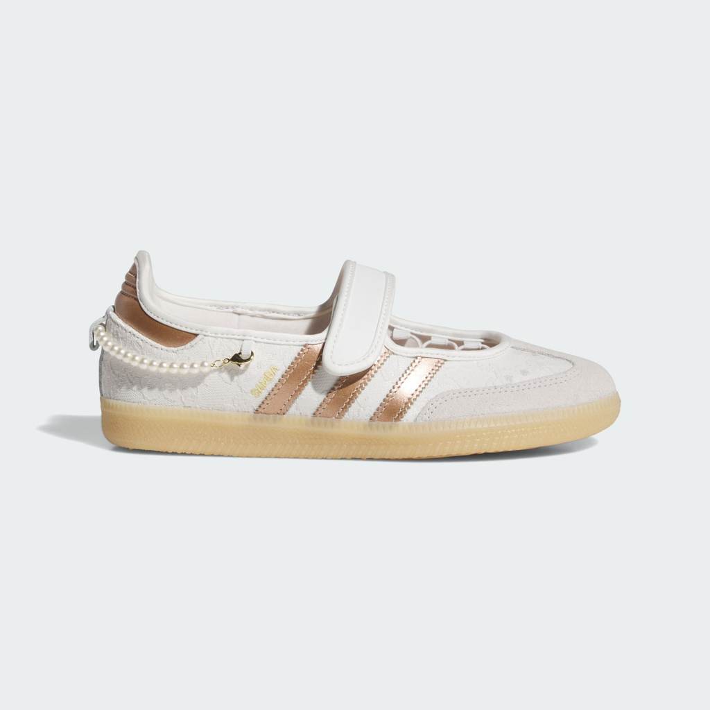 Adidas Samba JANE Crystal White Supplier Colour Acid Orange LA6407