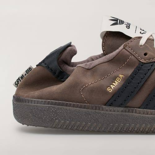 adidas SAMBA OG SFTM Song For The Mute Brown Core Black Gold Metallic HP8256