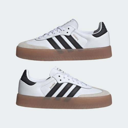 Adidas SAMBAE Cloud White Core Black Gold Metallic JI1349