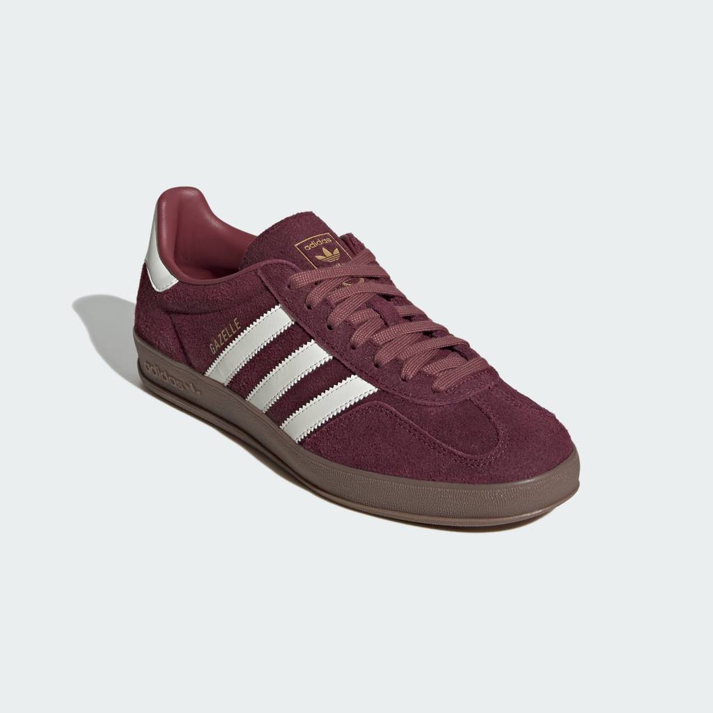 Adidas Gazelle Indoor Maroon Off White Burgundy KH9706