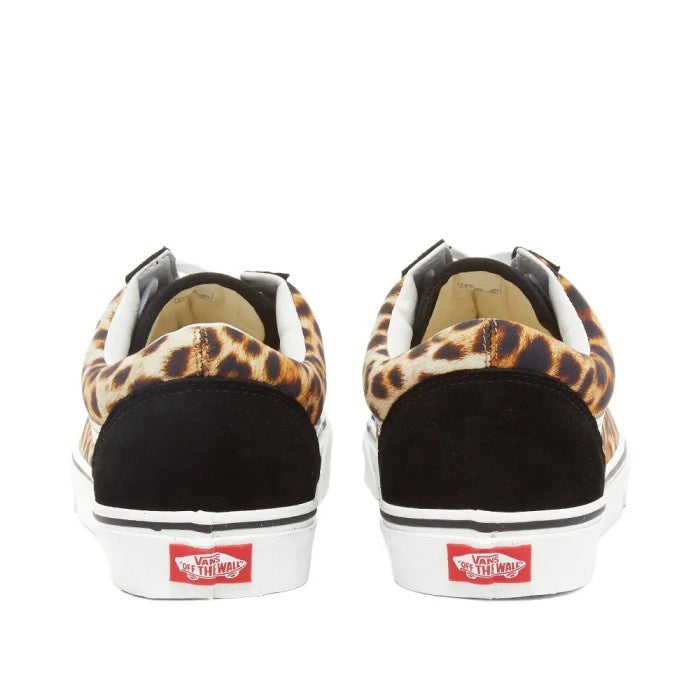 VANS UA BUTTER LEATHER OLD SKOOL LEOPARD BLACK TRUE WHITE VN0A4U3B3I61
