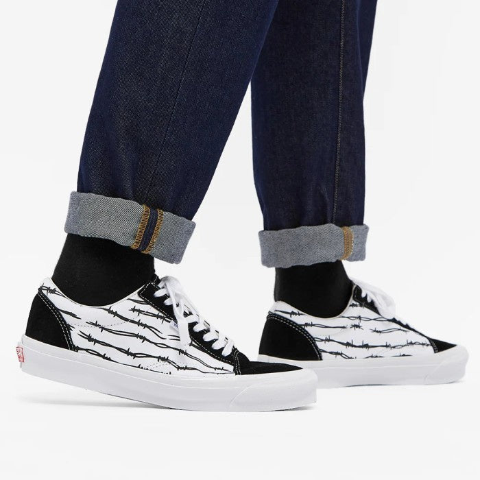 VANS VAULT UA OLD SKOOL NS OG LX BARBED WIRE BLACK VN0A4UUT9XT1