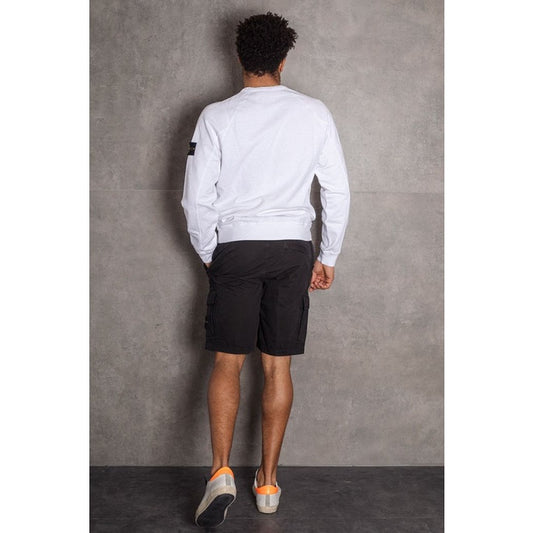 Stone Island 64251 Garment Dyed Cotton Fleece Orange ORIGINAL