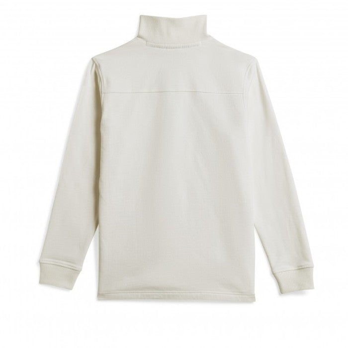 Adidas Bellshill SPZL Half zip Sweatshirt Off White IC0124