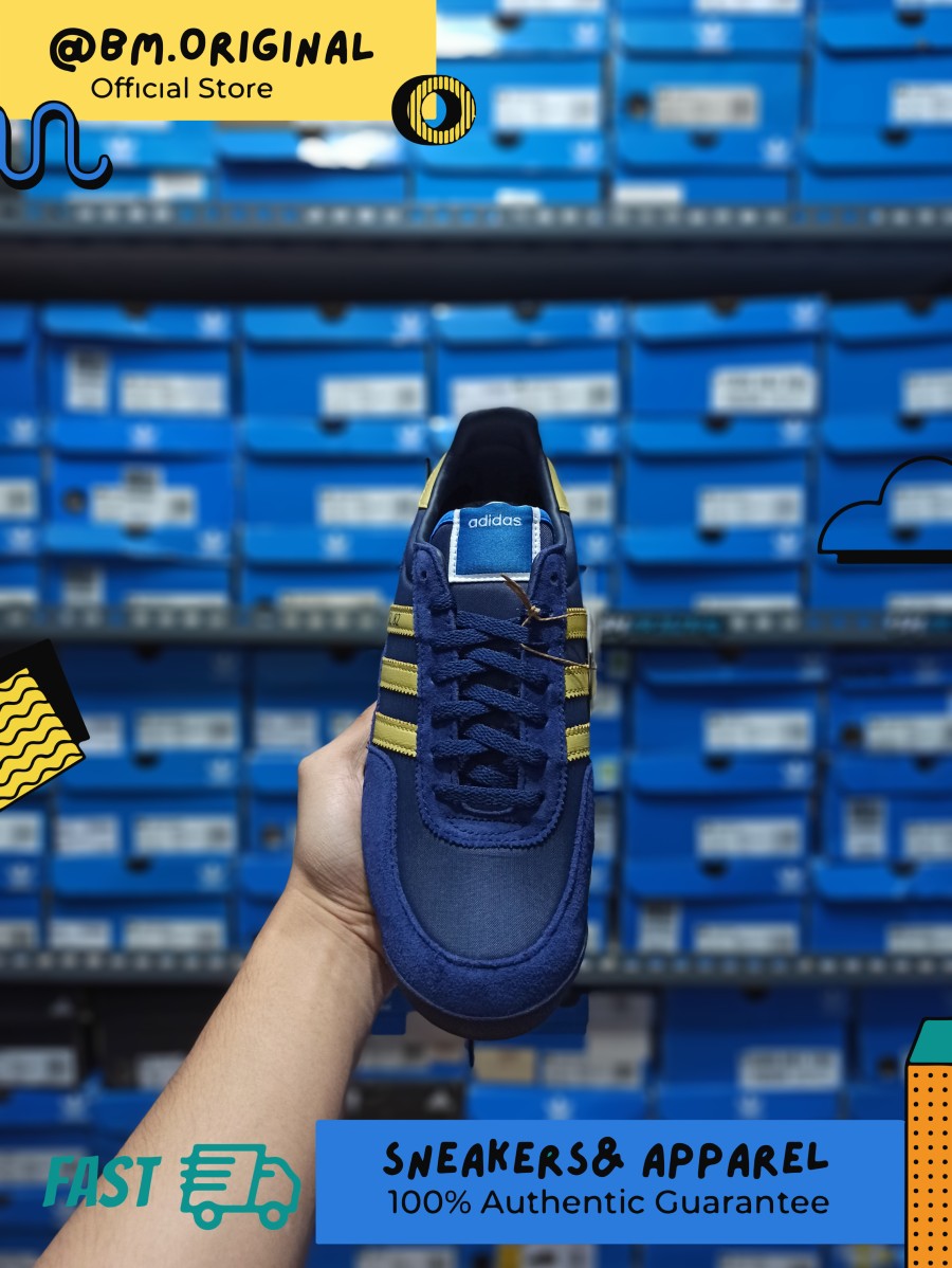 Adidas SL 82 Navy Gold Yellow Exclusive ORIGINAL GW5387