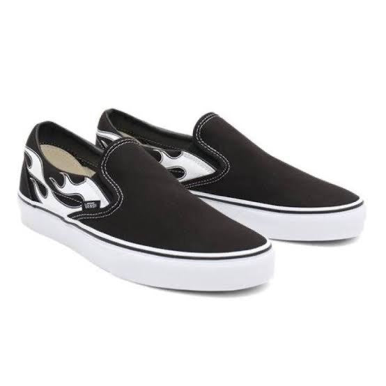 Vans Slip On Flame BW
