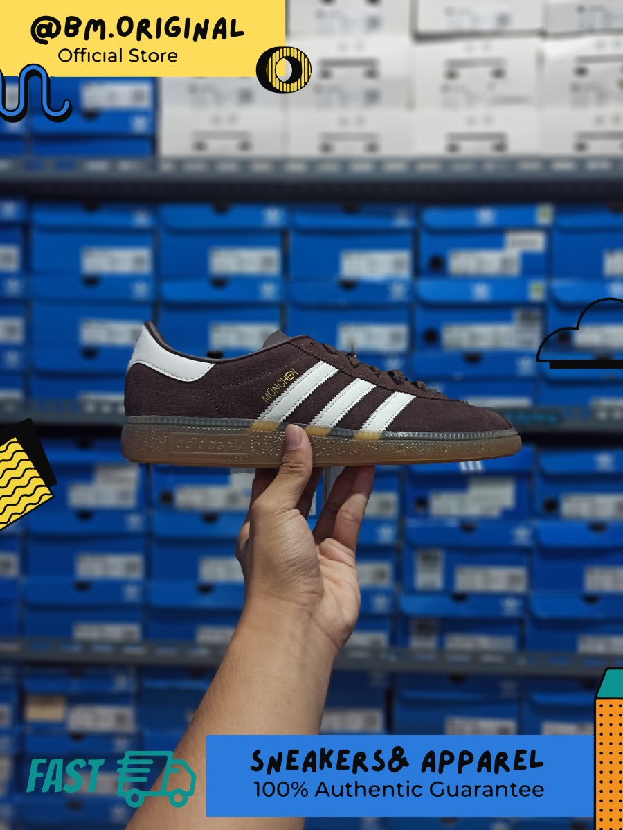 Adidas Munchen Brown White ORIGINAL GW1401